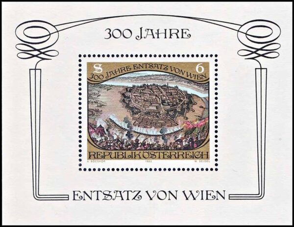 AUSTRIA/SELLOS, 1983 - LA VILLA DE VIENA - YV BF 11 - BLOQUE - NUEVO