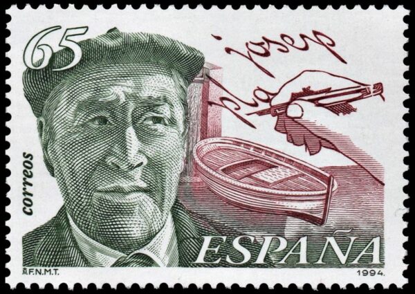 ESPAÑA/SELLOS, 1994 - LITERATURA - JOSEP PLA - ESCRITOR CATALAN - YV 2891 - 1 VALOR - NUEVO