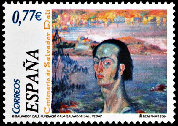 SPAIN/STAMPS, 2004  - PAINTINGS - SALVADOR DALI - YV  3657 - 1 VALUE - MNH