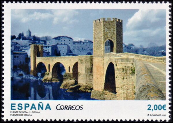 ESPAÑA/SELLOS, 2013 - PUENTES - YV 4489 - 1 VALOR - NUEVO