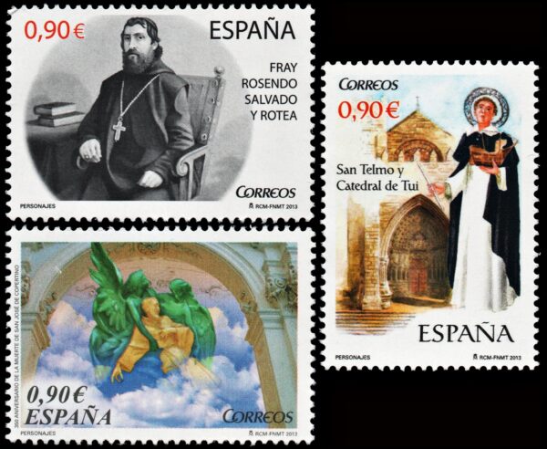 SPAIN/STAMPS, 2013 - PERSONALITIES - RELIGION - YV 4506/08 - 3 VALUES - MNH