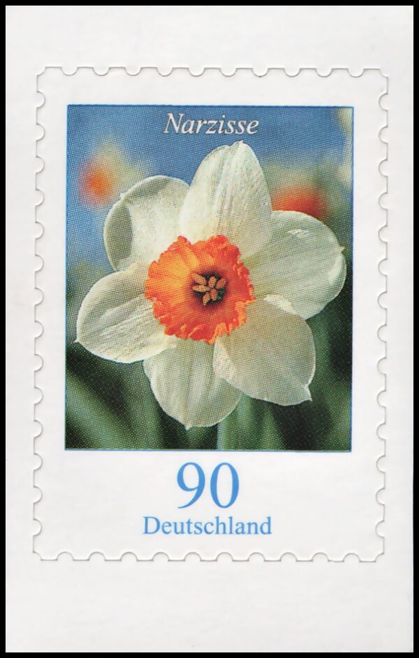 GERMANY/STAMPS, 2006 - FLOWERS - DEFINITIVES - YV 2333 - 1 VALUE - SELF ADHESIVE STAMPS