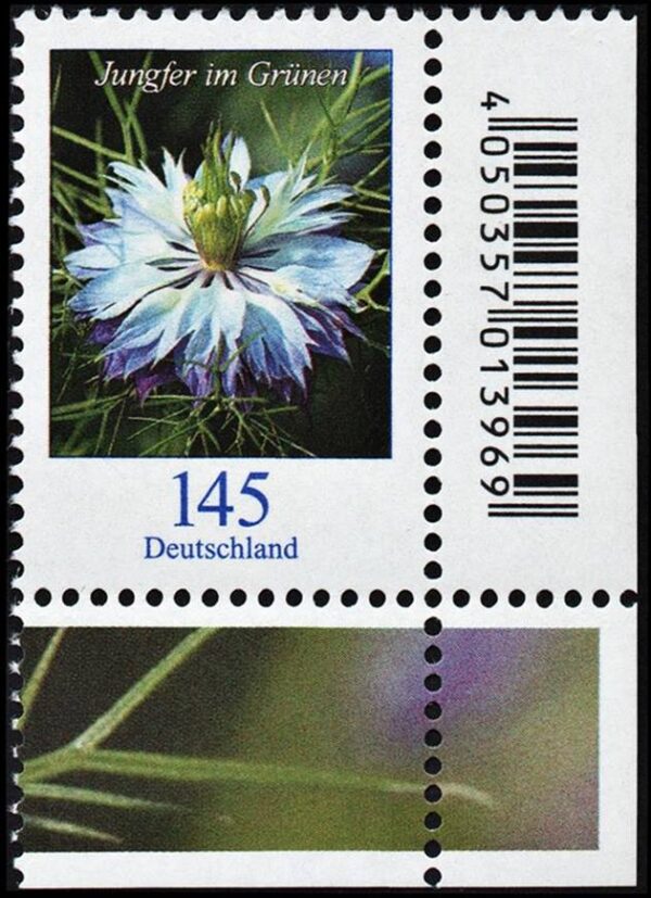 ALEMANIA/SELLOS, 2018 - FLORES - SERIE ORDINARIA - YV 3136 - 1 VALOR - NUEVO