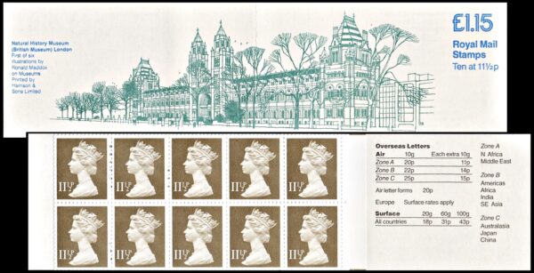 GREAT BRITAIN/STAMPS, 1981 - DEFINITIVES - YV C 966-2 - BOOKLET - MNH