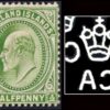 MALVINAS/SELLOS, 1907 - SELLOS CLASICOS - EDUARDO VII - FILIGRANA CA MULTIPLE W4 - CAT STEFAN HEITZ 16b - 1 VALOR - NUEVO - BISAGRA