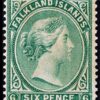 MALVINAS/SELLOS, 1878 - SELLOS CLASICOS - VICTORIA - SIN FILIGRANA - YV 3 - CAT STEFAN HEITZ 3 - 1 VALOR - NUEVO - BISAGRA