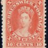 NUEVA BRUNSWICK (CANADA) SELLOS, 1860-1863 - SELLOS CLASICOS - VICTORIA - YV 7 - 1 VALOR - NUEVO - BISAGRA
