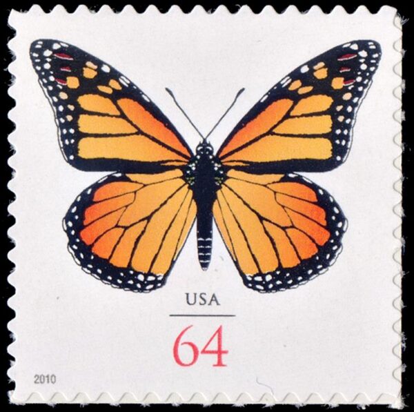 UNITED STATES/STAMPS, 2010 – FAUNA BUTTERFLIES – YV 4283 – 1 VALUE – SELF-ADHESIVE STAMPS