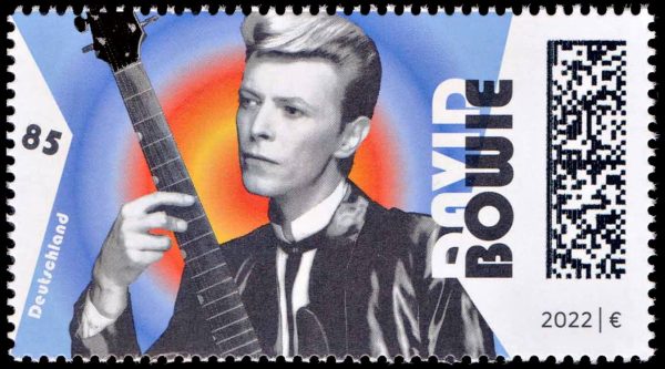 ALEMANIA/SELLOS, 2022 - MUSICA - DAVID BOWIE - YV 3443 - 1 VALOR - NUEVO