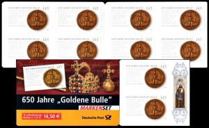 ALEMANIA/SELLOS, 2006 - LA "BULLE DE ORO" - YV C2338 - CARNET - AUTOADHESIVOS
