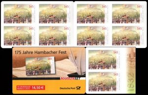 ALEMANIA/SELLOS 2007 - FESTIVAL DE HAMBACH - YV C 2427 - CARBET - AUTOADHESIVO