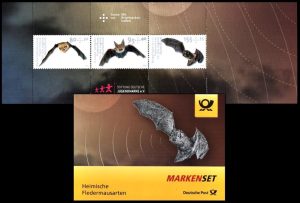 ALEMANIA/SELLOS, 2019 - FAUNA - MURCIELAGOS - CARNET - NUEVO
