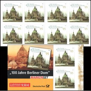 ALEMANIA/SELLOS, 2005 - CATEDRAL DE BERLIN - YV C 2271 - CARNET AUTOADHESIVO - NUEVO