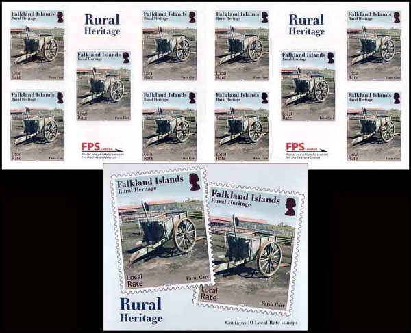 FALKLANDS/STAMPS, 2022 – DEFINITIVES – RURAL HERITAGE - YV C 1414 - SELF-ADHESIVE STAMPS