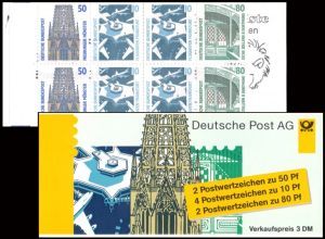 ALEMANIA/SELLOS, 1988 - CURIOSIDADES - ORDINARIOS - YV C 1179 b III - CARNET - NUEVO