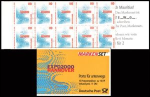 ALEMANIA/SELLOS, 1998 - CURIOSIDADES - ORDINARIOS - YV C 1841a - CARNET DE VALORES - NUEVO