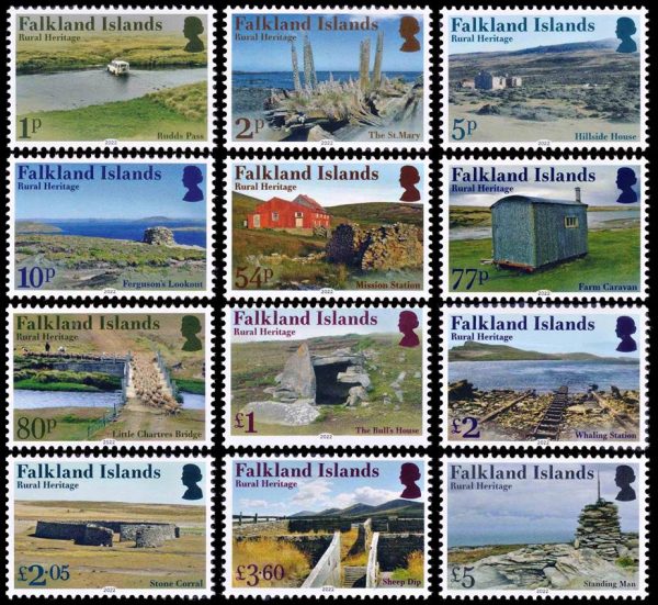 MALVINAS/STAMPS, 2022 - DEFINITIVES - RURAL HERITAGE - YV C1414 - CARNET - AUTOADHESIVO