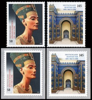 ALEMANIA/SELLOS, 2013 - MUSEOS DE ALEMANIA - yv 2797/98 + 2797A/98A - 4 VALORES - NUEVOS