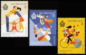SAN MARINO/SELLOS, 2018 - DIA INTERNACIONAL DE LA FAMILIA - YV 2539/41 - 3 VALORES - NUEVO