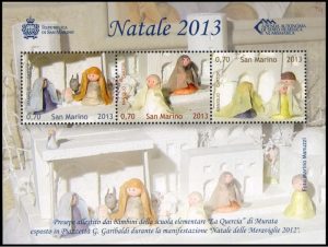 SAN MARINO/SELLOS, 2013 - NAVIDAD - BLOQUE - NUEVO