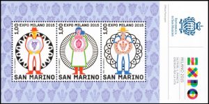 SAN MARINO/SELLOS, 2018 - NUTRIENDO EL PLANETA ENERGÍA PARA LA VIDA - YV F 2414 - BLOQUE - NUEVO