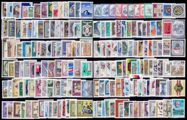 AUSTRIA - LOTE DE 180 SELLOS - SERIES COMPLETAS NUEVAS MINT -  30 % DE DESCUENTO SOBRE PRECIO CATALOGO