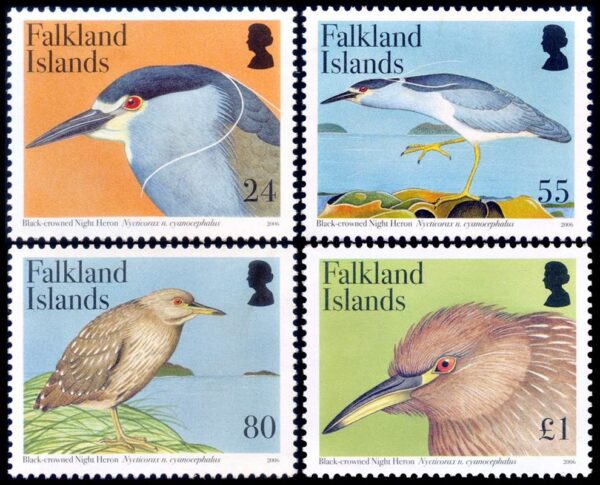 MALVINAS/SELLOS, 2006 - FAUNA - AVES - YV 926/29 - 4 VALORES - NUEVO - MINT