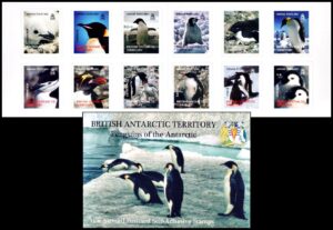 ANTARTIDA BRITANICA (BAT) SELLOS, 2006 - AVES ANTARTICAS – PINGUINOS – YV C 431 – CARNET – NUEVO - AUTOADHESIVO