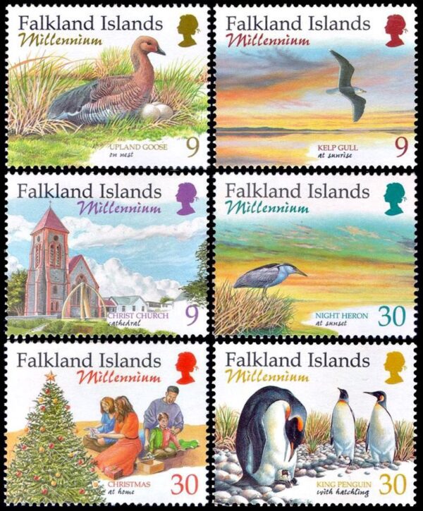 MALVINAS/STAMPS, 1999 - THE NEW MILLENNIUM - YV 766/71 - 6 VALUES - MNH