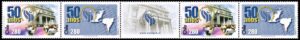 CHILE/SELLOS, 2008 - COLEGIO DE CONTADORES - 50 ANIVERSARIO - YV 1850/51 - 2 VALORES - NUEVO - MINT