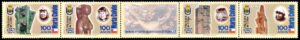 CHILE/SELLOS, 2007 - ARTE - ESCULTURAS - MARTA CALVIN - YV 1752/55 - 4 VALORES - ENTRECINTA - NUEVO - MINT