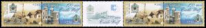 CHILE/SELLOS, 2006 - CASTILLO DE WULF - CENTENARIO - YV 1704/05 - 2 VALORES - ENTRECINTA - NUEVO - MINT
