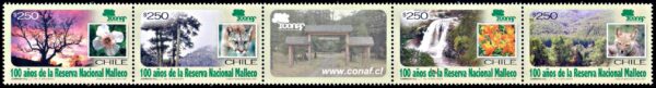 CHILE/STAMPS, 2007 - MALLECO NATIONAL RESERVE - FLORA - FAUNA - YV 1778/81 - 4 VALUES - MNH