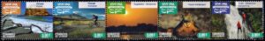 ECUADOR/SELLOS, 2019 - EXPERIENCIA TURISTICA - YV 2964/68 - 5 VALORES - NUEVO - MINT