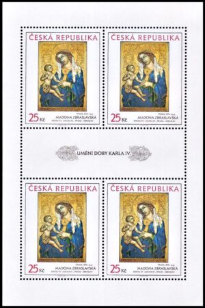 REPUBLICA CHECA/SELLOS, 2006 - EL ARTE DE LA EPOCA DEL REINO DE CHARLES IV - YV 422 - HOJITA - NUEVO - MINT