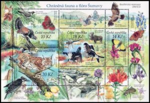 REPUBLICA CHECA/SELLOS, 2011 - RESERVA NATURAL - FLORA Y FAUNA - YV BF 44 - BLOQUE - NUEVO - MINT