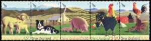 NUEVA ZELANDA/SELLOS, 2005 - FAUNA - ANIMALES DOMESTICOS - YV 2130/34 - 5 VALORES - NUEVO - MINT