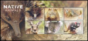 AUSTRALIA/STAMPS, 2015 - WILDLIFE - NATIVE ANIMALS - YV BF 191 - SOUVENIR SHEET - MNH
