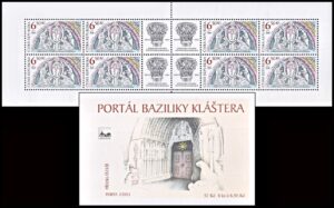 CZECH REPUBLIC/STAMPS, 2003 - HEAVEN'S GATE - CISTERCIAN MONASTERY - YV C 344  - BOOKLET - MNH