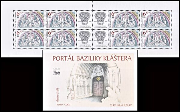 CZECH REPUBLIC/STAMPS, 2003 - HEAVEN'S GATE - CISTERCIAN MONASTERY - YV C 344  - BOOKLET - MNH