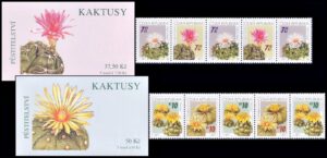 REPUBLICA CHECA/SELLOS, 2006 - FLORA - CACTUS - YV C 439 C 441 - 2 CARNETS - NUEVO