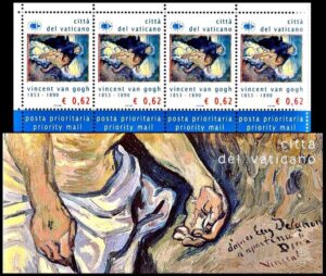 VATICAN/STAMPS, 2003 - PAINTINGS - VINCENT VAN GOGH - YV C 1317 - BOOKLET - MNH