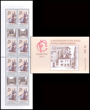 REPUBLICA CHECA/SELLOS, 2015 – ARQUITECTURA - IGLESIA DE SAN IGNACIO EN CHUMOTOV - YV C 768 - CARNET - NUEVO