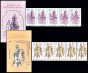 REPUBLICA CHECA/SELLOS, 2008 – ESTUFAS HISTORICAS (SIGLO XVIII) – YV C 517/18 – 2 CARNETS- NUEVO