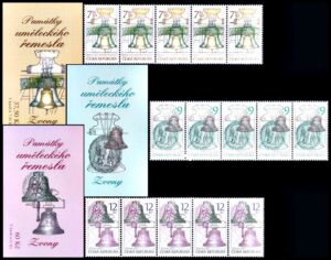 REPUBLICA CHECA/SELLOS, 2005 - CAMPANAS - YV C 404/06 - 3 CARNETS - NUEVO