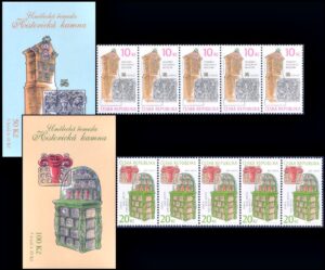 REPUBLICA CHECA/SELLOS, 2010 - ESTUFAS HISTORICAS (SIGLO XX) - YV C 583/84 - 2 CARNETS - NUEVO