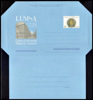VATICANO/SOBRES, 2009 - UNIVERSIDAD LIBRE DE MARIA Ss ASSUNTA - AEROGRAMA - NUEVO
