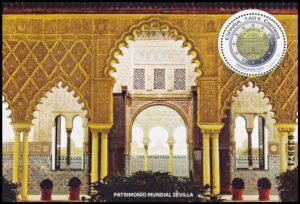 ESPAÑA/SELLOS, 2024 - PATRIMONIO MUNDIAL - SEVILLA - YV F 5499 - BLOQUE - MINT