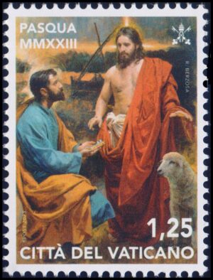 VATICANO/SELLOS, 2023 - PASCUAS - YV 1930 - 1 VALOR - MINT