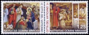 VATICAN/STAMPS, 2023 - CHRISTMAS - YV 1955/56 - 2 VALUES - MINT
